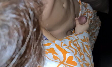 I gave my hubby a handjob till he came